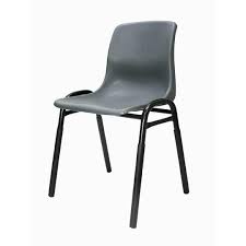 Wenn dir „stackable plastic chairs gefällt, gefallen dir vielleicht auch diese ideen. Plastic Metal Stacking Chair For School Hall Site Office Dark Grey