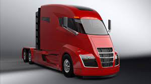Nikola Motor Presents Electric Truck Concept With 1 200 Miles Range Carscoops Electric Truck Semi Trucks Electric Semi Truck