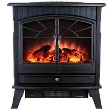 Hampton Bay Legacy 1 000 Sq Ft 25 In Panoramic Electric Stove With Remote Est 540t 40r The Home Depot Portable Fireplace Stove Fireplace Electric Fireplace