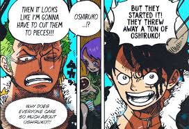Episode 980 of the series is titled a tearful promise! One Piece Chapter 980 Page 6 Coloured Onepiece