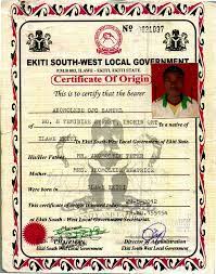 Certificate of origin template word. How To Get A State Local Government Identification For Screening And Interview School Contents