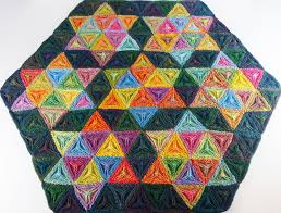 You can also individualize your quilt by creating the stars in slightly different sizes (instructions included), though the blocks will measure the same size when you add borders and trim. Knit A Seven Sisters Stars Afghan Gorgeous 3d Geometric Textured Pattern Free From Frankie Brown Knithacker
