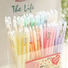 Free Shipping Korean Candy Colors Dreamy Pastels Pen 7 Color Watercolor Pen 35 Pcs Lot In Gel Pens From O Pastel Pen Kawaii School Supplies Pen And Watercolor