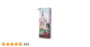 Loungefly x Disney Sleeping Beauty Castle Series Zip-Around Wallet :  Clothing, Shoes & Jewelry