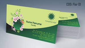 Cele mai frumoase carti de vizita in arhiva cu modele online. Carti De Vizita Florarie Flori Ornamente Florale Vintage Flowers Business Cards Company Logo Logos
