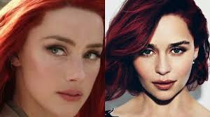 Zack snyder's justice league brings aquaman star amber heard's mera back, but for some reason, with a british accent. Amber Heard Replaced By Emilia Clarke In Aquaman 2 Jason Momoa Is Happy With This Decision
