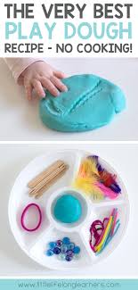 Playdough dress up (from redviolet studio) how fun is this idea from catalina? The Very Best No Cook Play Dough Recipe Little Lifelong Learners