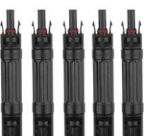 DC Solar Fuse Connectors With Inline Fuse For Solar Panel