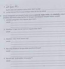 Tanya jawab tentang qadha' dan qadar. Tolong Bantuinya Plis Brainly Co Id
