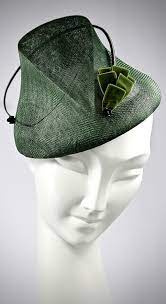 Hand Blocked Sinamay Hat With Velvet Ribbon Vintage Glass Beads And Etched Quill Sinamay Hats Millinery Hats Fancy Hats