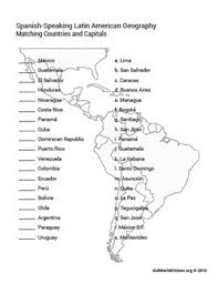 Click here to take the quiz! Latin American Countries And Capitals Geography Activities And Games In English