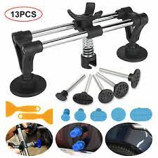 It's easy to operate and some dents can be repaired in as. Car Paintless Dent Puller Tabs Bridge Lifter Body Repair Hail Removal Tool Kit Ebay