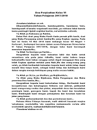 Assalamu alaikum warahmatullahi wabarakatuh, hallo sobat kali ini rumus.co.id akan menytampaikan materi tentang doa penutup acara dalam ajaran islam, arab dan latin lengkap dengan pengertian, keutamaan, makna, arti, adab dalam dalam berdoa, supaya mudah dipahami. Doa Perpisahan Kelas Vi Pdf