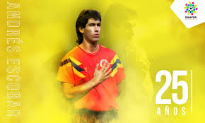Andrés, the captain and poster child of the national team, and pablo, the infamous drug baron who pioneered the phenomenon known in the. Andres Escobar Por Siempre Capsulas De Carreno
