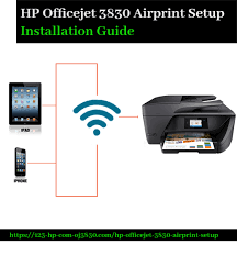 Hp Officejet 3830 Airprint Setup Installation Guide In 2020 Hp Officejet Apple Ios Hp Printer