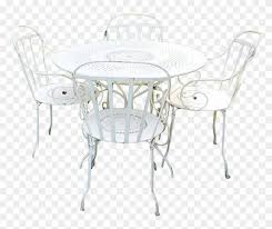 The image is png format with a clean transparent background. Pre1960s Iron Metal French Fermob Cafe Bistro Table White Table And Chairs Png Clipart 5590024 Pikpng