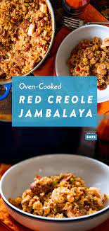Creole Style Red Jambalaya With Chicken Sausage And Shrimp Recipe Recipe Recipes Jambalaya Cooking