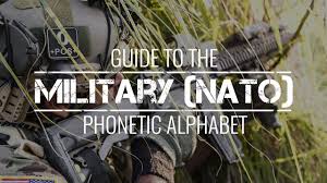 The international radiotelephony spelling alphabet, commonly known as the nato phonetic alphabet or the icao phonetic alphabet, is the most widely used radiotelephone spelling alphabet. The Military Phonetic Alphabet Youtube