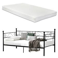 Das bett stand im gästezimmer und wurde selten benutzt. En Casa Metallbett Mit Matratze 90x200 Kaufland De