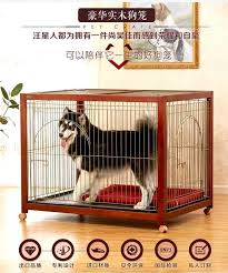 Added to your profile favorites. Safe Wooden Dog Cage Big Dogs Suitable Play Pen Universal Wheels Safety Paint Even Safe For Human Babies Pet Supplies For Dogs Dog Accessories On Carousell