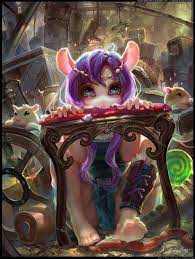 Mouse Girl Yu Han Chen Art Cute Girl Illustration Character Design