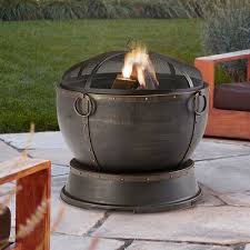 Gas fire pit with glacier ice fire glass. 872076032809 Upc Pleasant Hearth 1001068586 Foyer Brasero Athena De Style Urne Buycott Upc Lookup