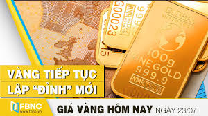 Gia Vang Hom Nay 23 7 2020 Vang Tiếp Tục Lập đỉnh Mới Fbnc Youtube