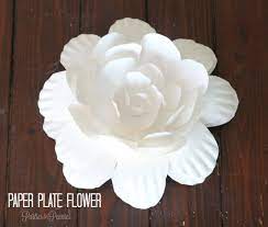 Create enough slits to have eight to ten evenly sized petals. How To Create A Flower From A Paper Plate Parties For Pennies