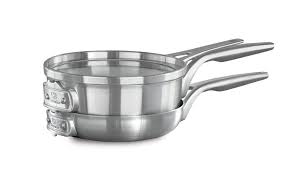 Find the right nonstick cookware that fits your needs and budget. 8 Stack 8 Stack 2032758 Calphalon Premier Space Saving Stainless Steel 3 Piece Set Chef S Pans Home Kitchen Kalingauniversity Ac In
