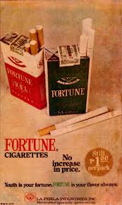 Fortune Cigs 1979 Old Advertisements Old Ads Philippine Art