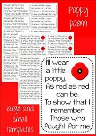 Little Poppy Poem Big And Small Remembrance Day Poems Remembrance Day Activities Poppies Poem