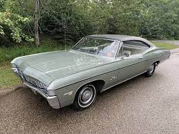 Original body lines, emblems and trims. 1968 Chevrolet Impala Super Sport Ss Incredible Time Capsule