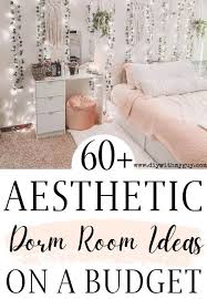 Boho design was one of the first trends to fall under the aesthetic umbrella. 60 Aesthetic Dorm Room Ideas On A Budget Diy With My Guy