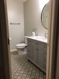 Bathroom Remodel By Lowe S Patterned Tile Bathrooms Remodel Bathroom Tile Patterns