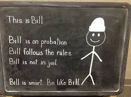 Probation Chalkboard Police Humor Job Humor Work Humor