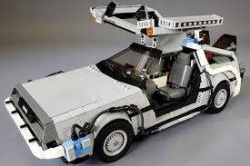 Build Your Time Machines With Instructions For A Lego Delorean Man Of Many Delorean Delorean Time Machine Lego