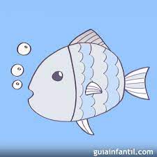 Dibujos Para Ninos De Peces Como Dibujar Un Pez Peces en el mar dibujo facil para ninos fish in the sea. dibujos para ninos de peces como dibujar un pez
