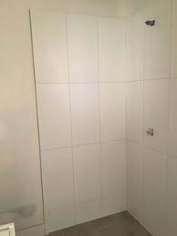 The grey grout is then bleeding into it slightly and looking a bit messy on the cut tiles. Grey Grout White Tiles Help Houzz Au