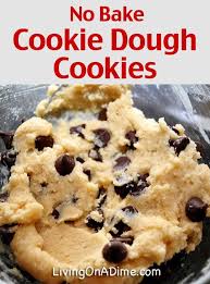 20 Easy No Bake Cookies Desserts And Snacks Recipes Easy No Bake Cookies Chocolate Chip Cookie Dough Recipe Edible Cookie Dough Recipe