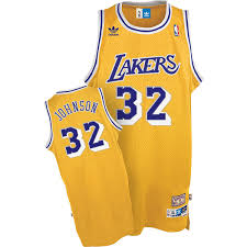 Authentic Black And Yellow Lakers Jersey Adidas Los Angeles Lakers Magic Johnson Soul Swingman Home Jersey Nbastore Com With Images Los Angeles Lakers Nba Los Angeles Lakers