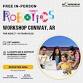 In-person Free Robotics Workshop in Conway, AR by Moonpreneur