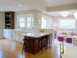 Kitchen Family Room Combine In Harmonious Space Kitchen Dining Room Combo Small Apartment Living Room Living Room Dining Room Combo