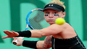 I big dogs, red beards & night matches #gamesetmattek#tennisunited #gopackgo insta: Eyeblack Com Signs Bethanie Mattek Sands