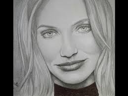 Me drawing Cameron Diaz