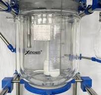 Jacket Heating 5L Bioreactor Lab Glass Tubular Reactor ...