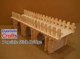 Diy Easy Popsicle Stick Bridge - Youtube