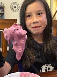 My husband scooped out a small portion of ice cream and handed it to me. I  couldn't help but laugh at that sad clown face staring back, that my  husband never even