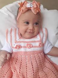 Stunning crochet dress pattern