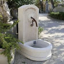 Petite Fontaine De Jardin En Pierre ǀ Borne A Eau En Pierre ǀ A Bidal