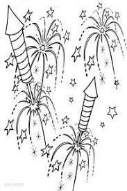You can print the coloring page directly in your browser or download the pdf and then print it. Fireworks Coloring Pages For Kids Fireworks For Kids Firework Colors Fireworks Craft For Kids